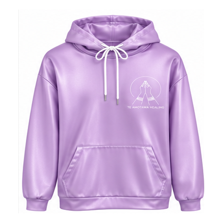 Te Amotawa Summer Hoodie - Lilac